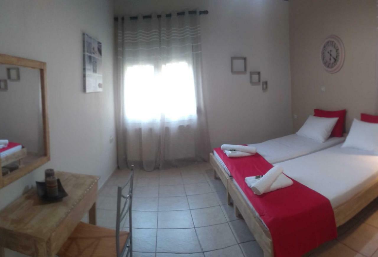 Sunray Separate Villa Skala Sotiros Bagian luar foto