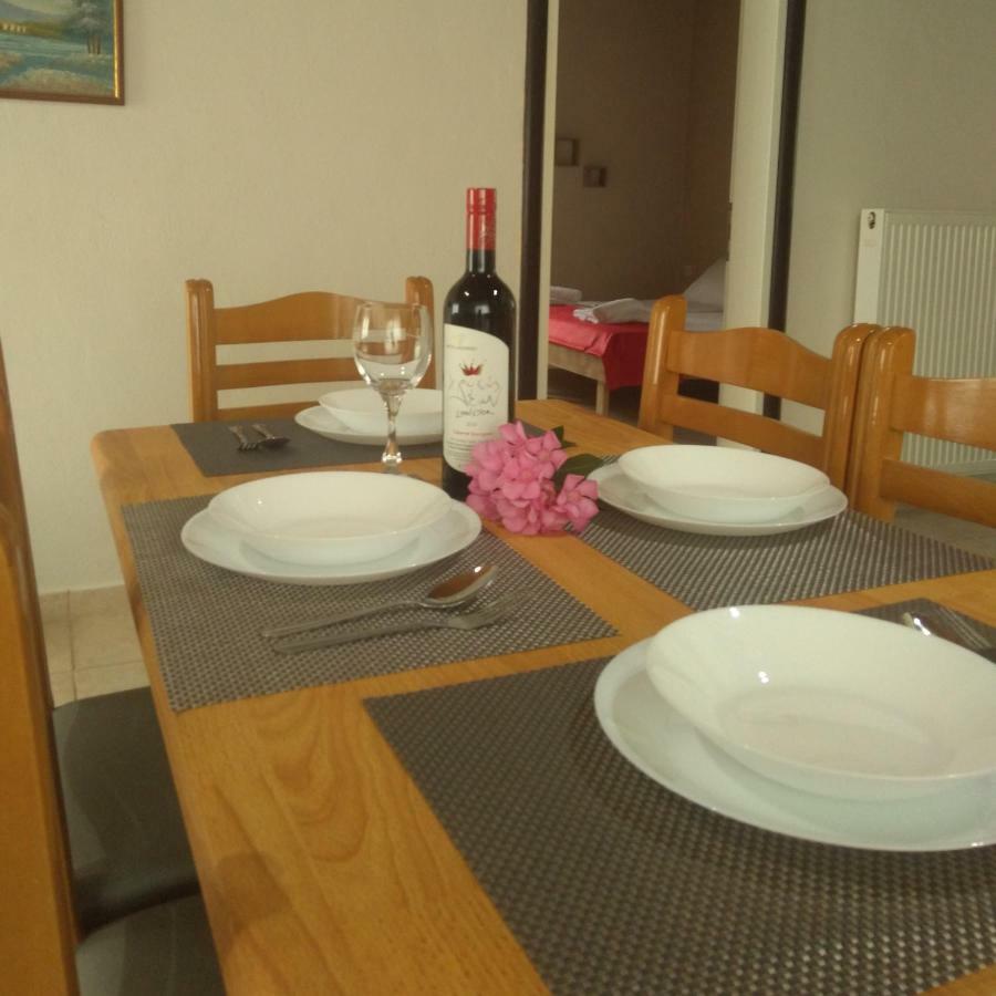 Sunray Separate Villa Skala Sotiros Bagian luar foto